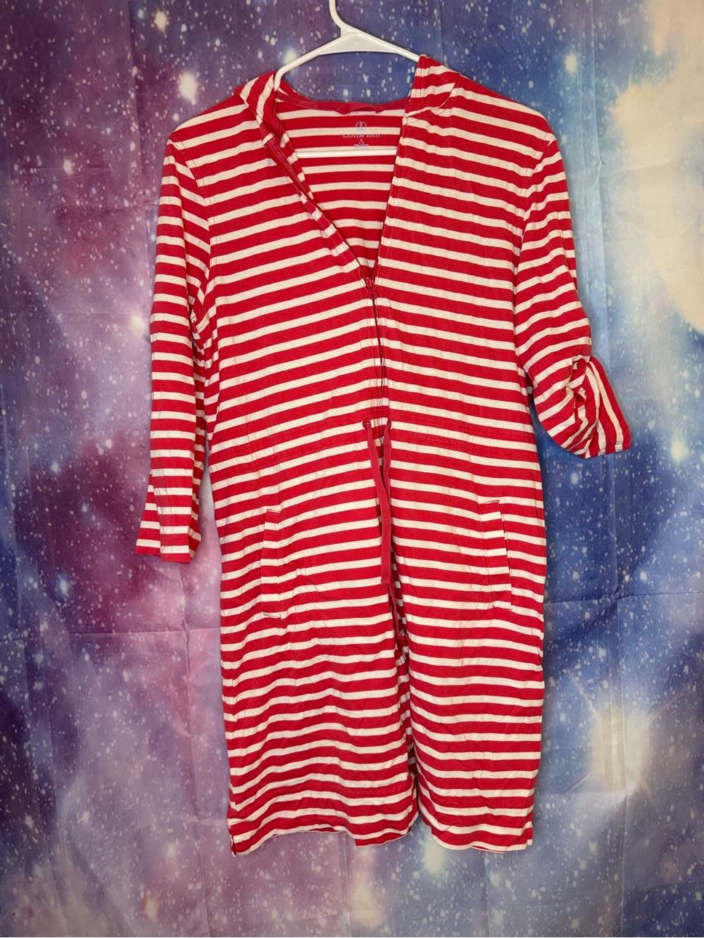 Lands end swim cover up dress
